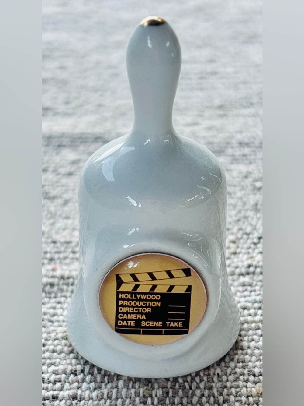 Vintage Hollywood Directorโs Miniature Bell - Great Gift or Keepsake!